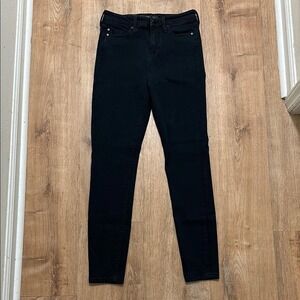 LIVERPOOL | High Rise Ankle Black Jeans